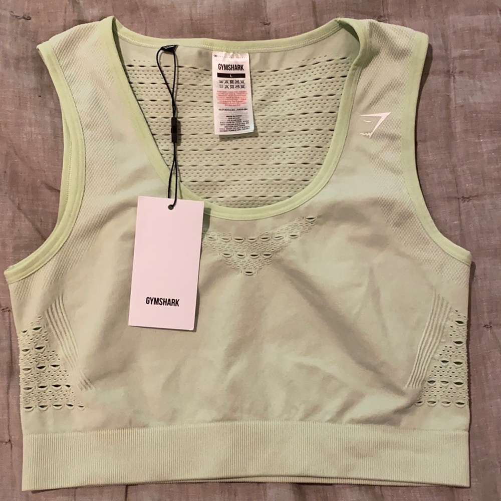 Gymshark workout cropped tank